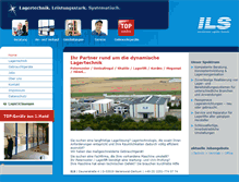 Tablet Screenshot of ils-logistic-systems.com